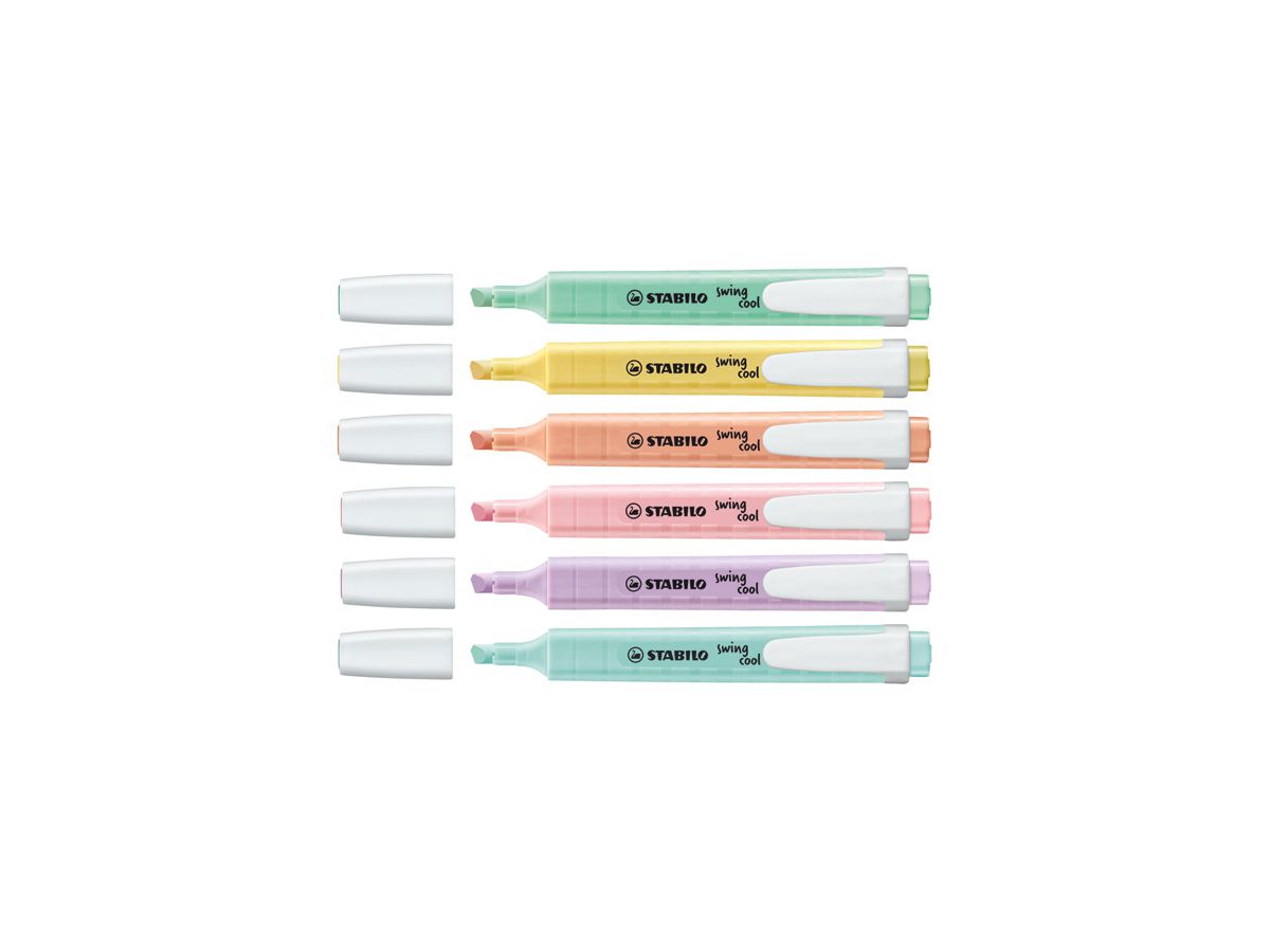 STABILO Swing cool Pastell 275/6-08 6 pcs. (4006381527453)