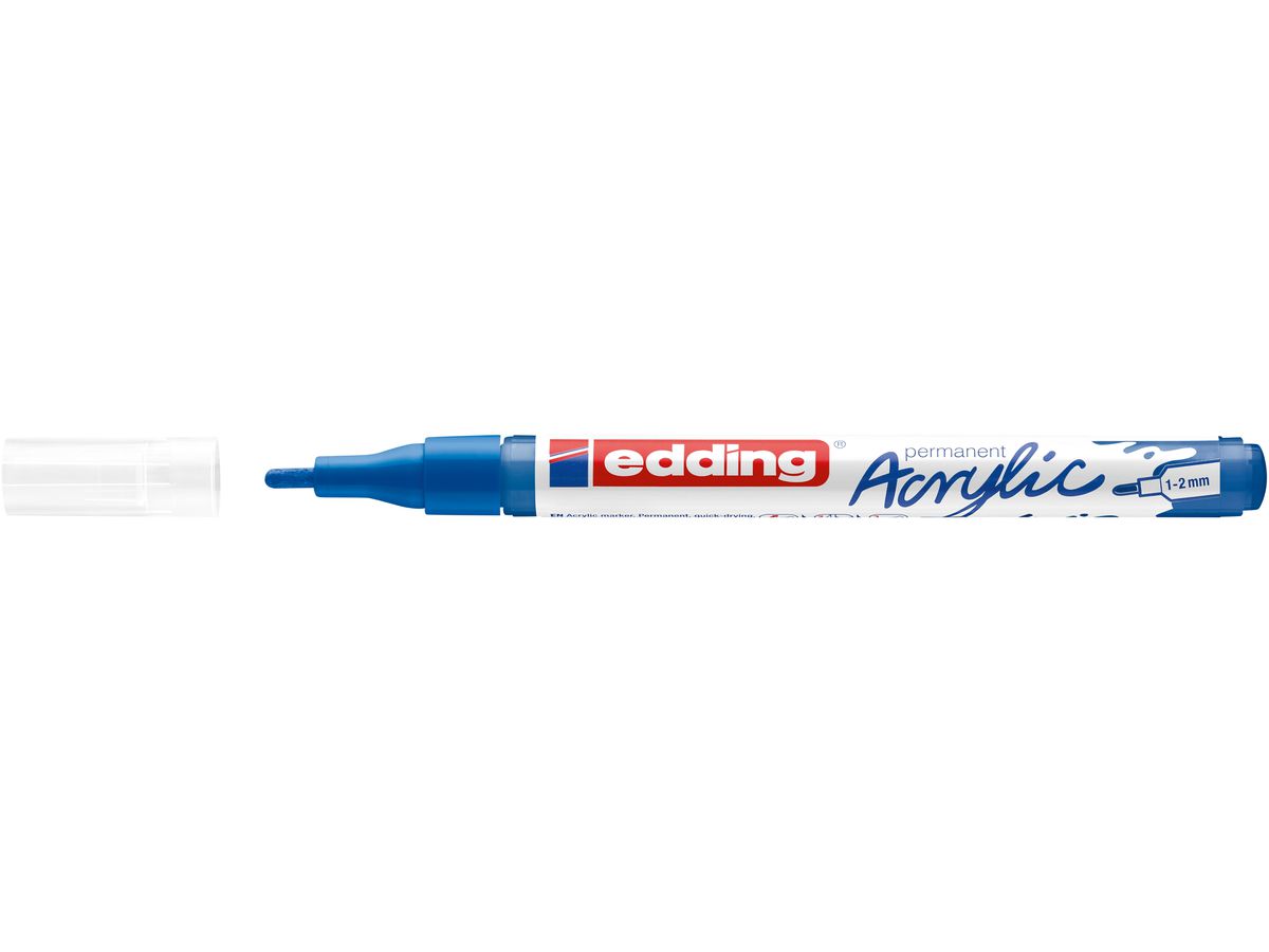 EDDING Acrylmarker 5300 1-2mm 5300-903 gentian blue (4057305027702)