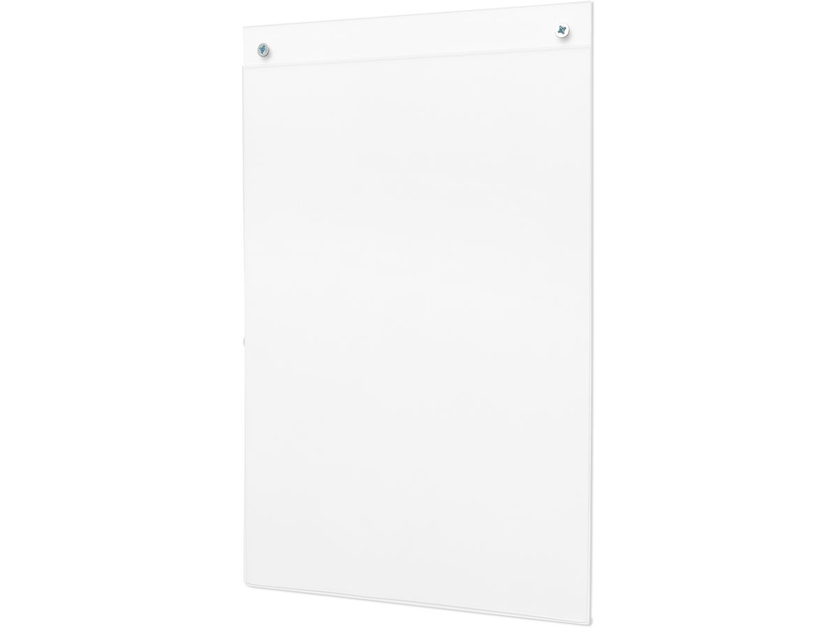 DEFLECTO Info Dislpay Classic Image A4 47001 haut, montage mural (0079916470016)