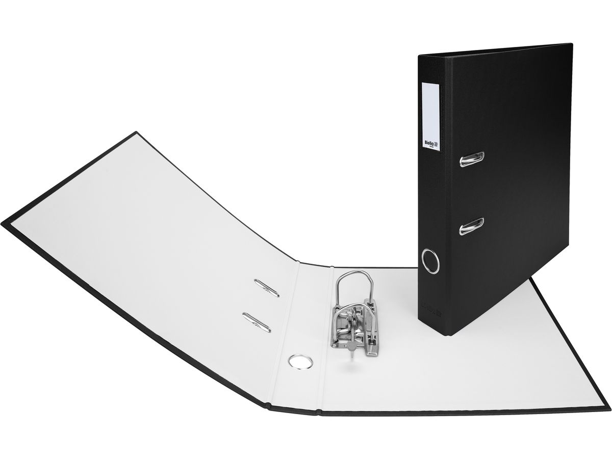 BIELLA Raccoglitore Plasticolor 4cm 10740402U nero A4 (7611365200535)