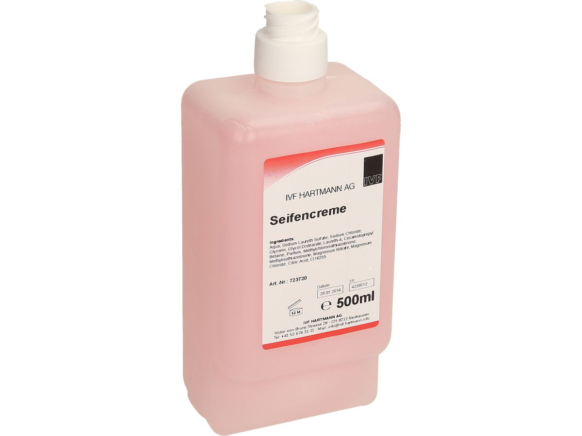 HARTMANN Sapone liquido 500ml 7237204 rosa, extramild CW (4260038116562)