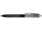 BIC Penna a sfera 4 Colours 0.4mm 8922931 con clip, GRIP PRO (3086123372382)