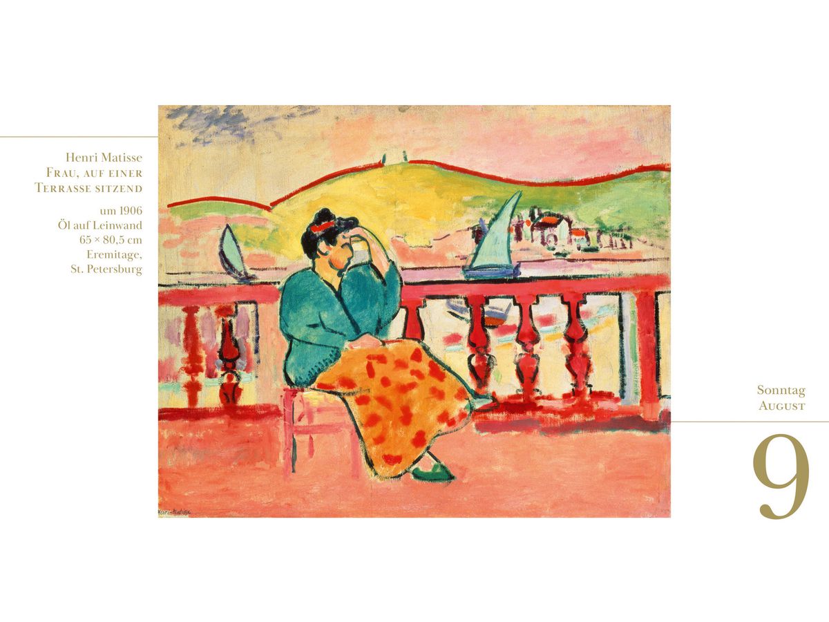 HARENBERG Calendrier de bureau 2026 3309805+26 Kunst 23x17cm (9783840036354)