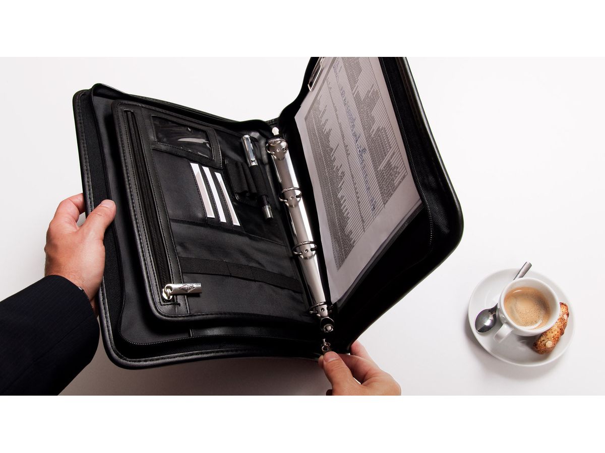 WEDO Cartella conferenza A4 585001 nero (4003801792415)