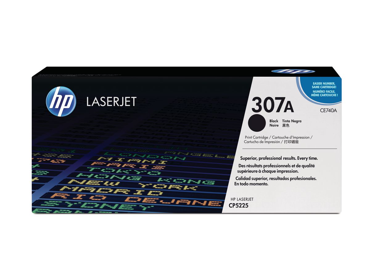 HP Modulo di toner 307A nero CE740A Color LJ CP5225 7000 pagine (0884420306184)