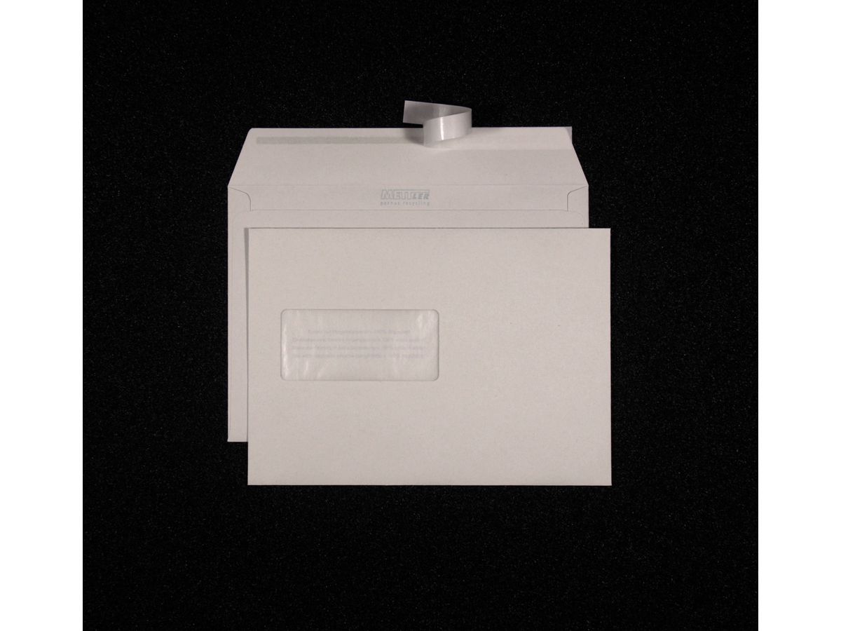 METTLER Couvert Fenster links C5 8045 100g, recycling 500 Stk. (7640126061054)