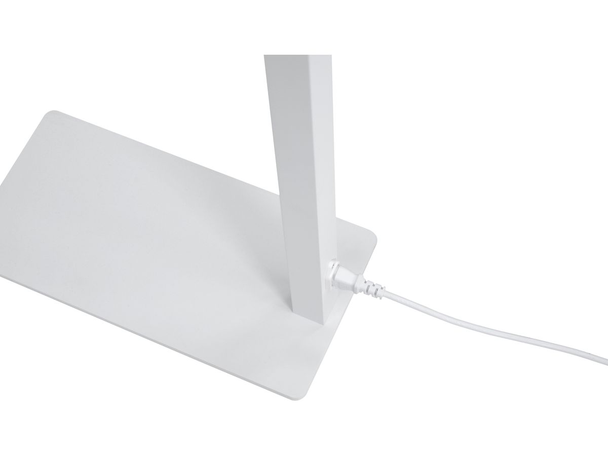 HANSA Lampada a stelo LED Jaspis 41-5010.727 regolabile, bianco (7612176085953)