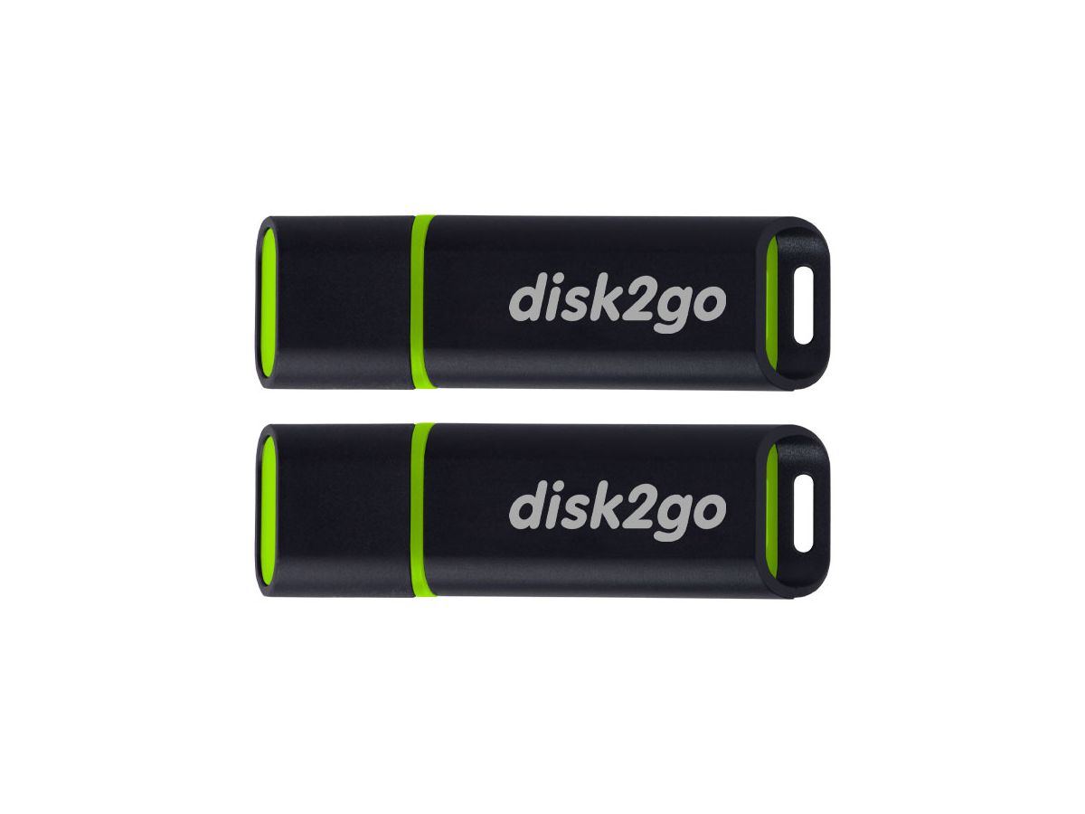 DISK2GO USB-Stick passion 3.0 64GB 30006573 USB 3.0 double pack (7640111167907)