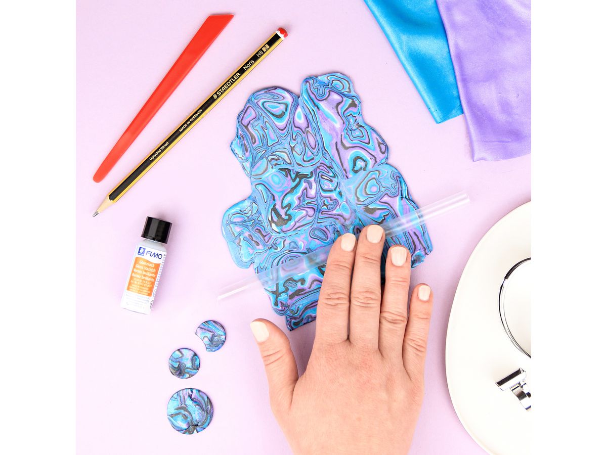 FIMO Set di modellazione 4x25g 8025HTC4 Design Abalone (4007817151860)