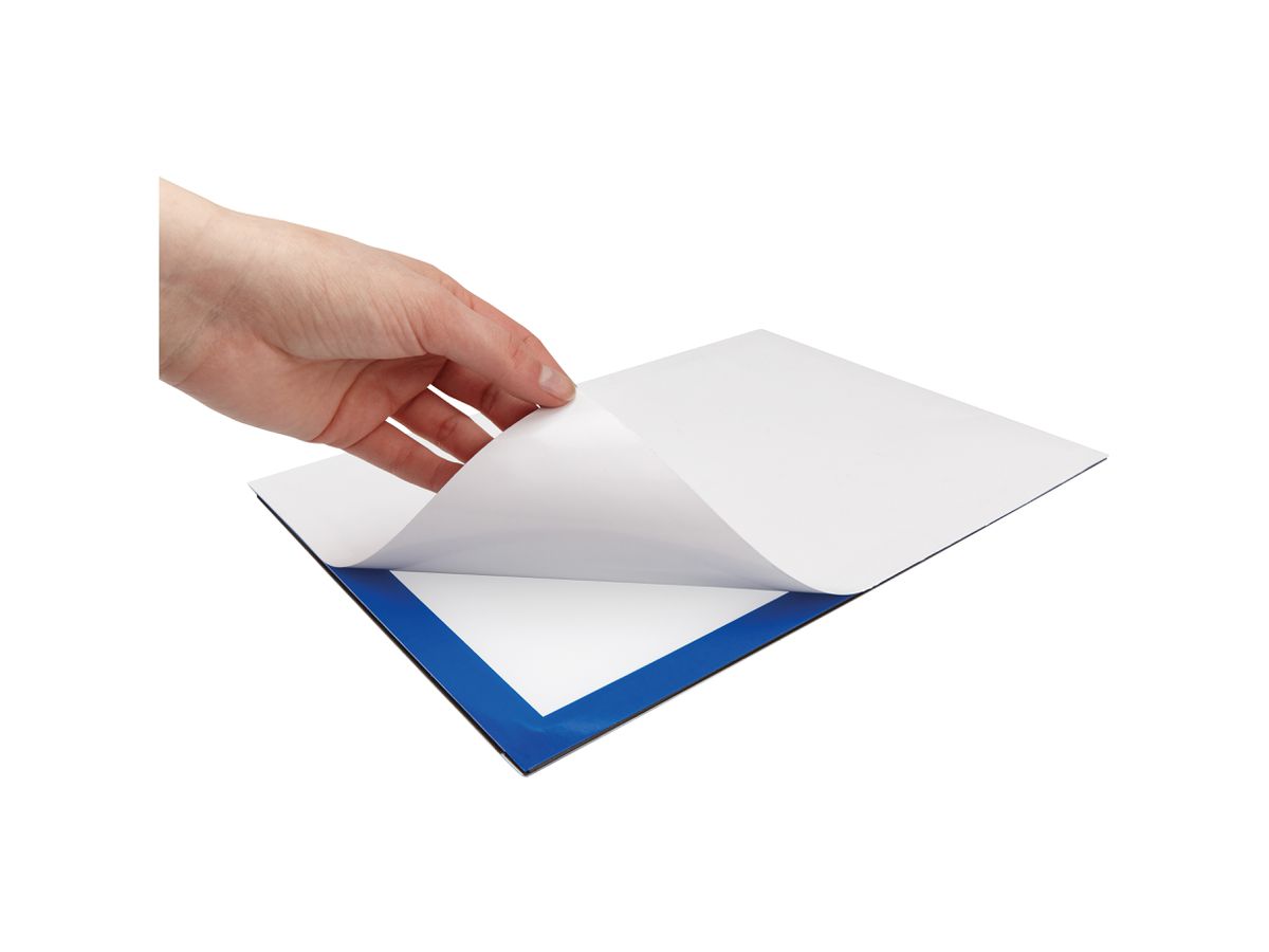 MAGNETOPLAN Magnetrahmen A4 1131903 selbstklebend, blau 2 Stk. (4013695064956)
