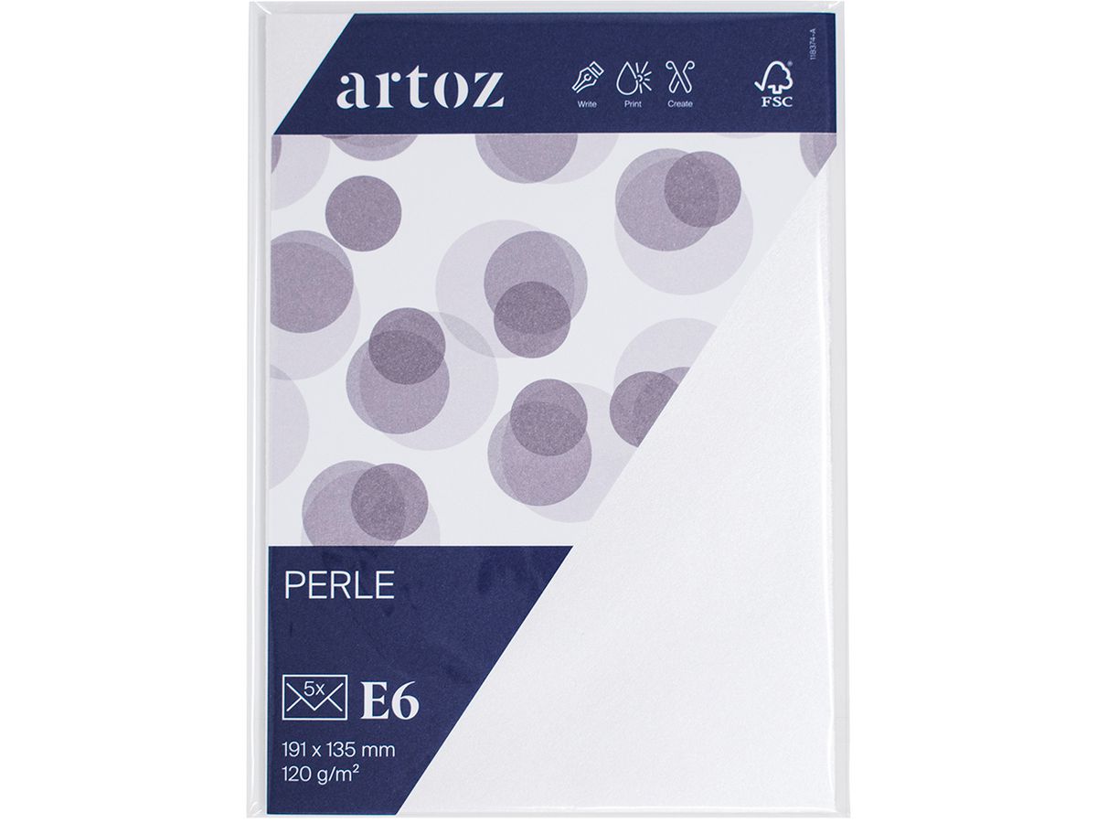 ARTOZ Couverts 1001 E6 11837418-211 120g, weiss 5 Stück (7612450534900)