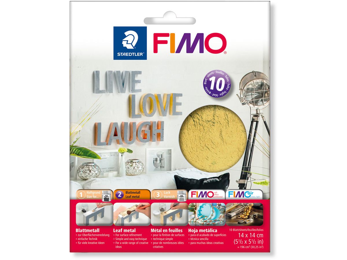 FIMO Folio metallico 14x14cm 8781-11 oro (4007817014837)