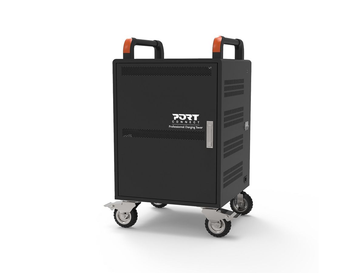 PORT naotic Charging Cabinet 901973 20 Notebooks+Rack 1XU 19Zoll (3567049019730)