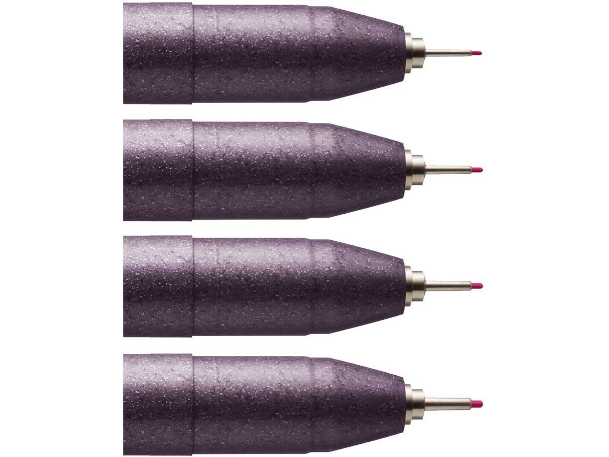 COPIC Multiliner 22075622 Pink Set, 4 pz. ass. (4511338053829)