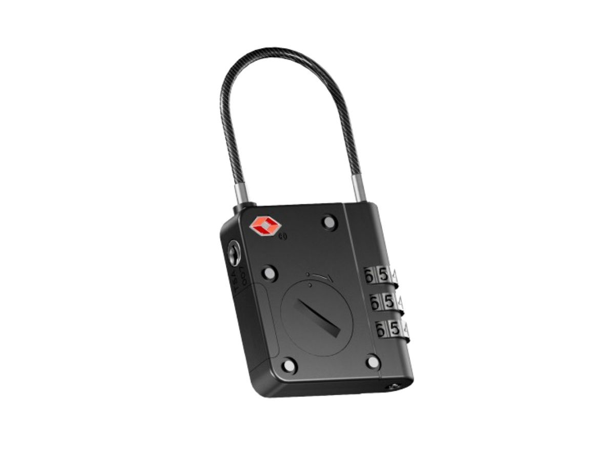 KEYSMART SmartLock KS520-BLK TSA Approved Find My Lock (0810024057221)