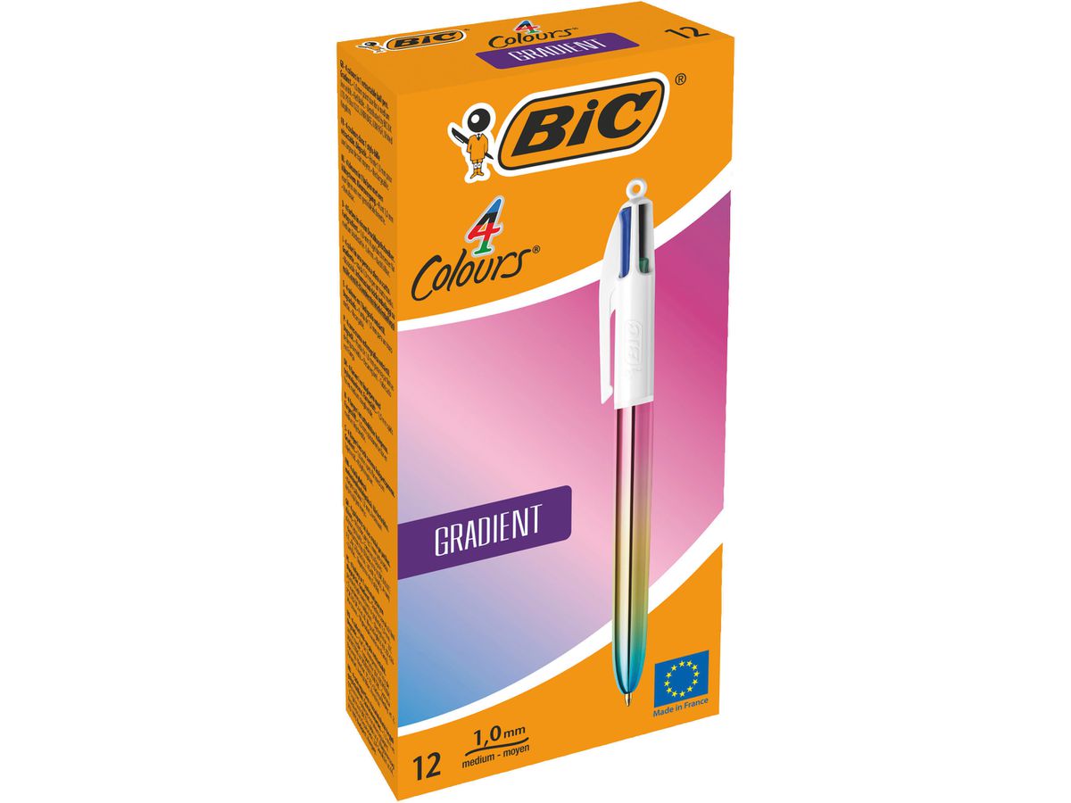 BIC Kugelschreiber 4 Colours 0.4mm 511034 Gradient (3086123713895)