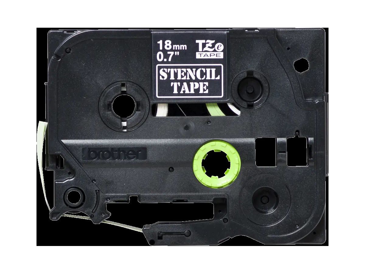 PTOUCH Ruban, gabarit noir STE141 PT-3600 18 mm (4977766691956)