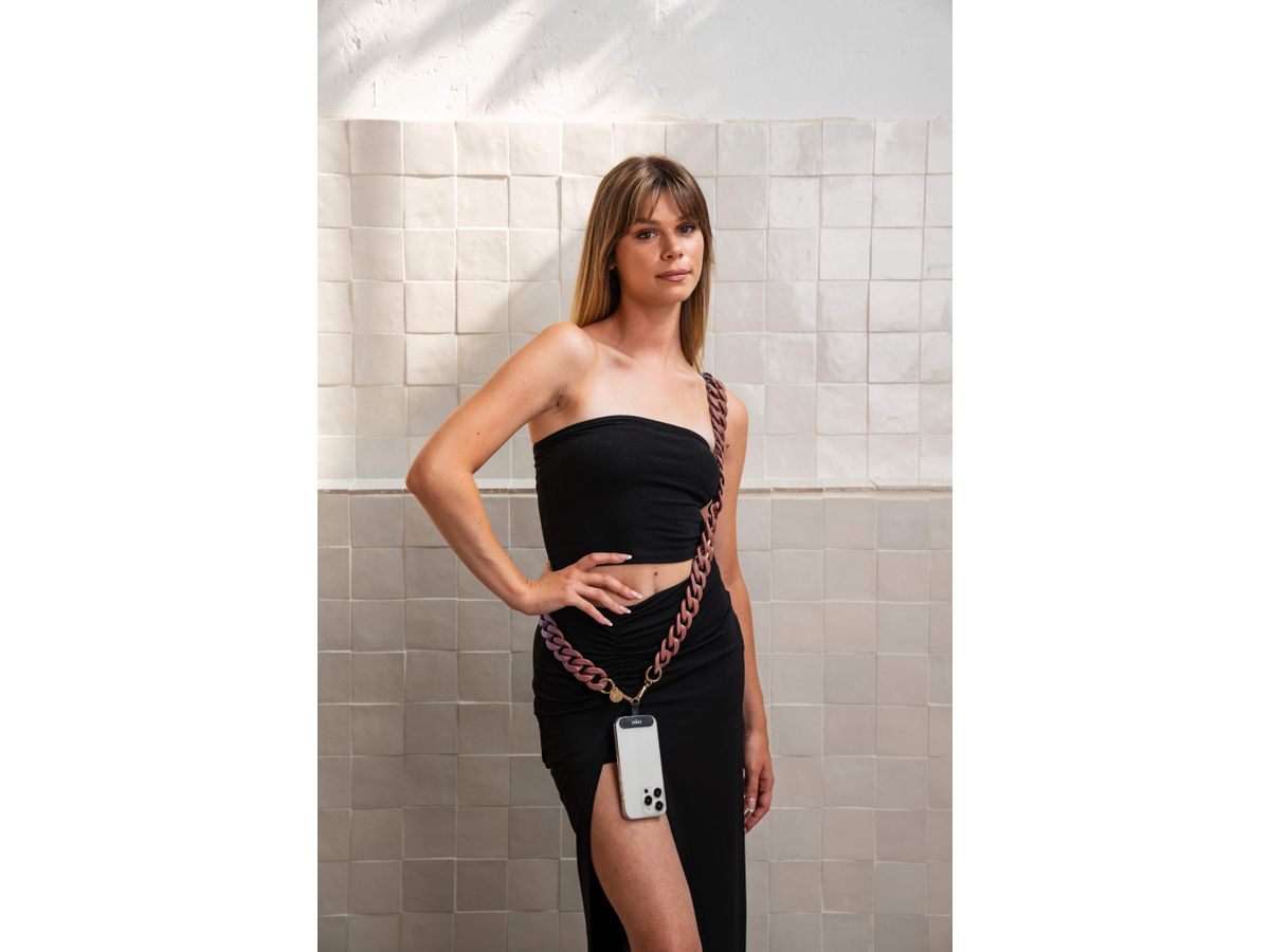 ZANAÉ Phone Necklace Maple Syrup 18315 Indian Summer red (3663838183153)