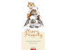 WEINGARTEN Familienplaner 2026 3312171+26 Happy Family 22 x 48 cm (9783839902592)