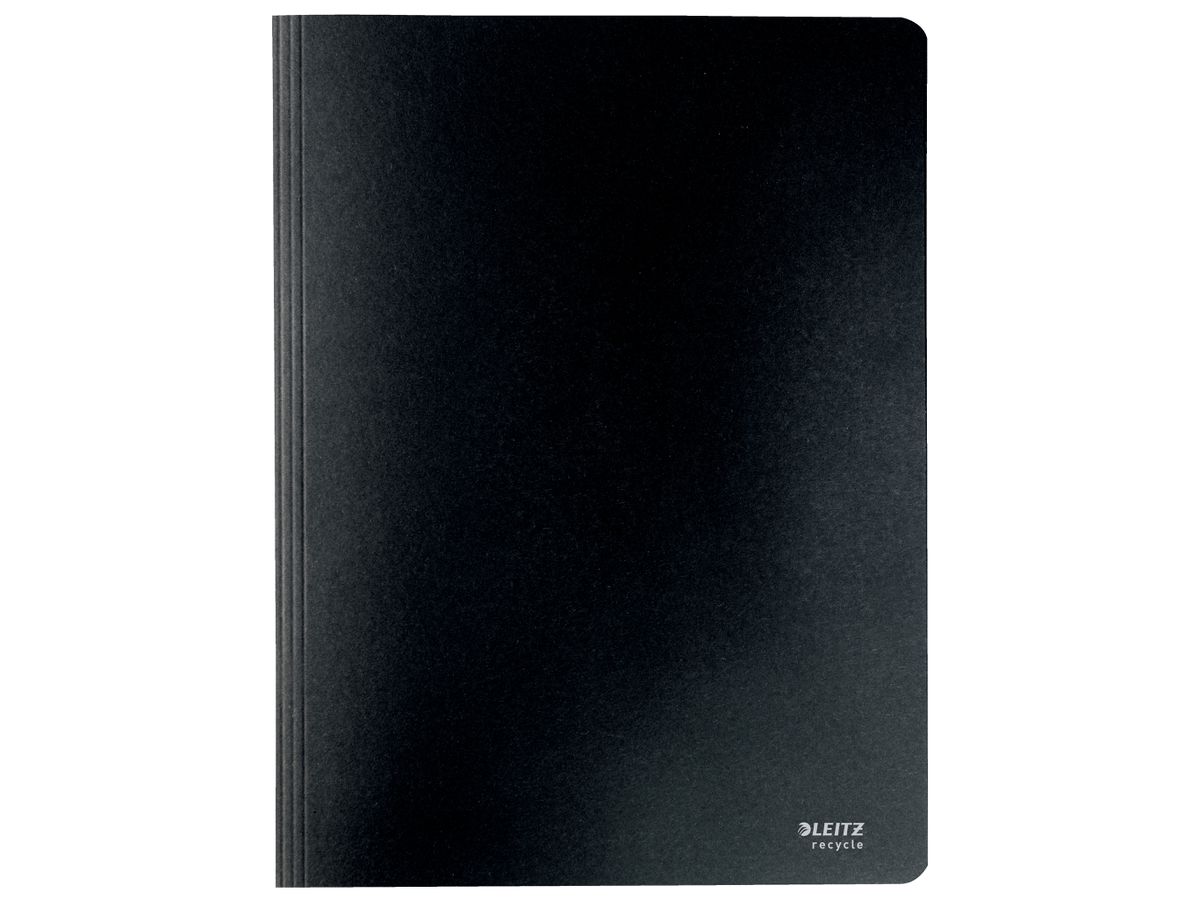 LEITZ Dossier raccoglit. Recycle A4 3904-00-95 nero, cartone (4002432128020)