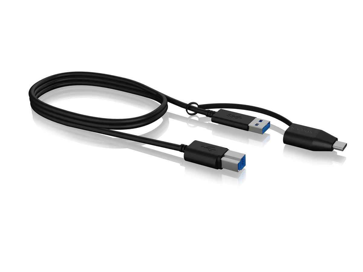 ICY BOX Docking- & Clonestation IB-127CL-U3 2 Bay Single Modus (4250078171591)