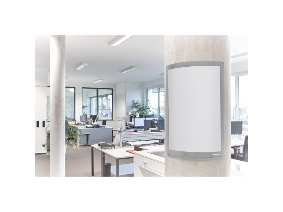 MAGNETOPLAN Magnetrahmen A4 1131901 selbstklebend, grau 2 Stk. (4013695064949)