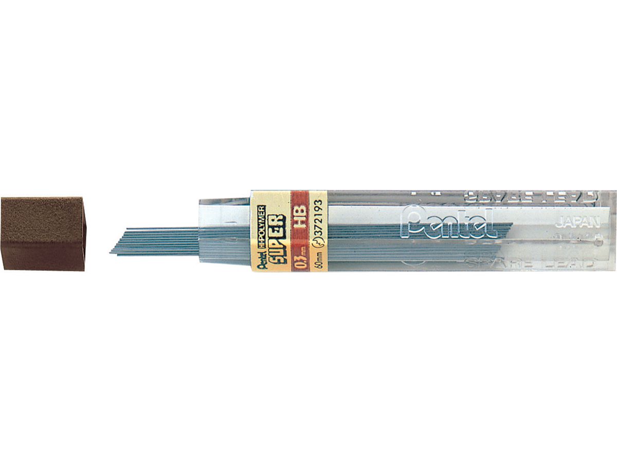 PENTEL MInen 0.3mm 300-HB 12 pcs. (3474370300829)