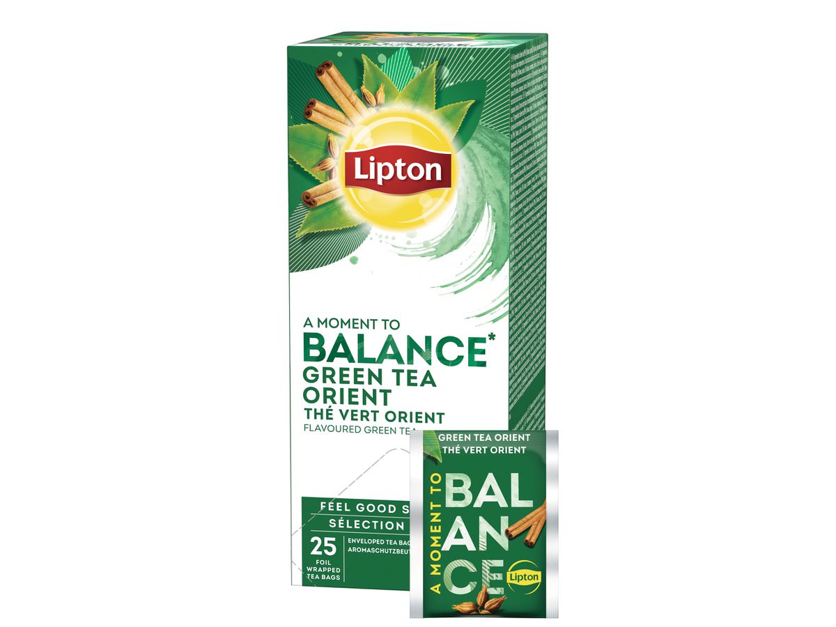 LIPTON Tè verde orientale 4000731 25 Borsa (8720608022397)