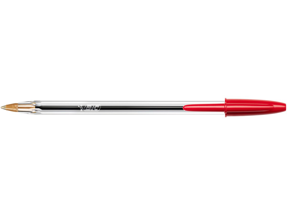 BIC Penna a sfera Cristal M 8373619.00 rosso (7612532050366)