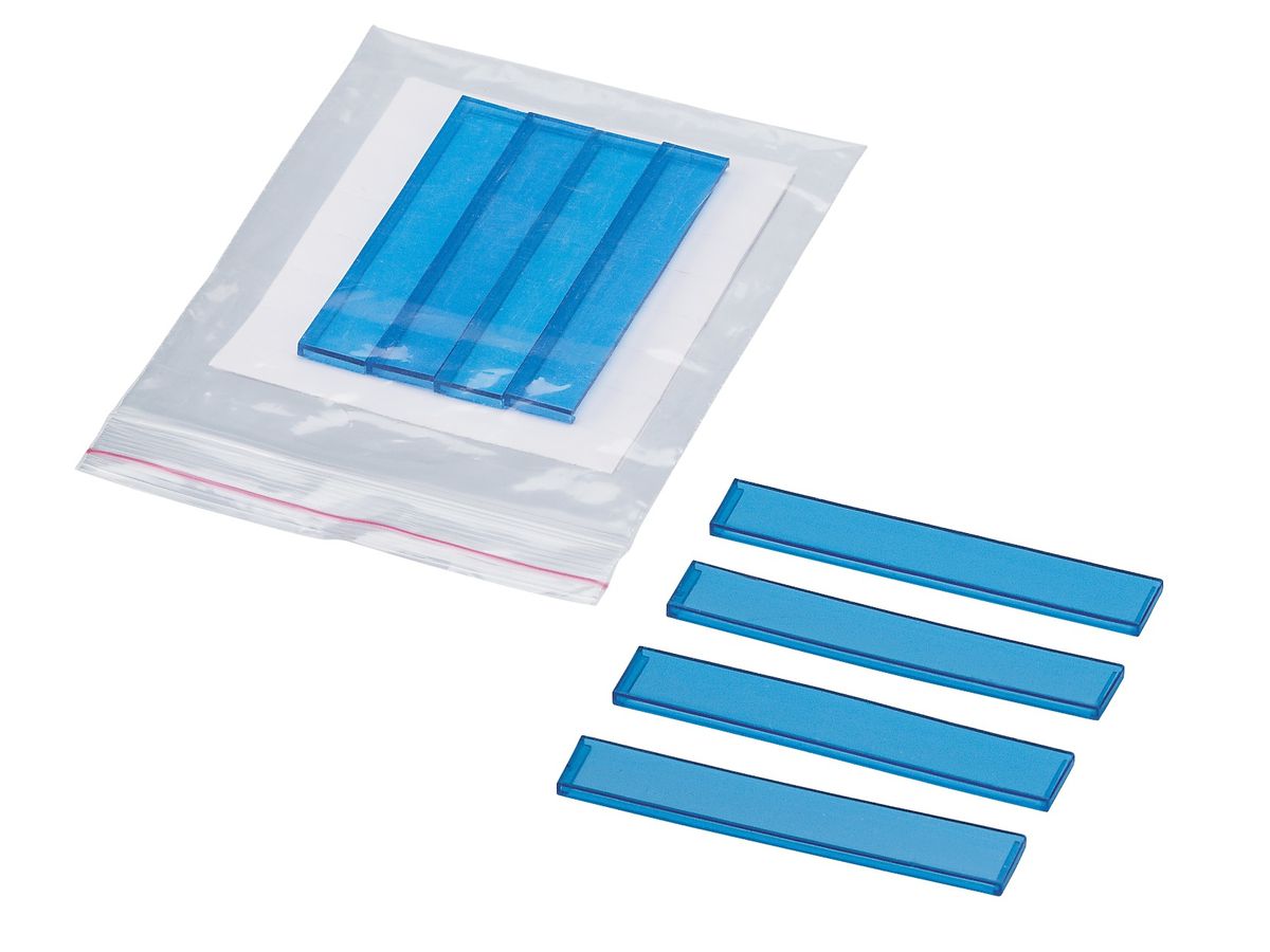 STYRO Beschriftungshülse styrokay 10-986.02 weiss 7.4cm 10 Stück (7612176104968)