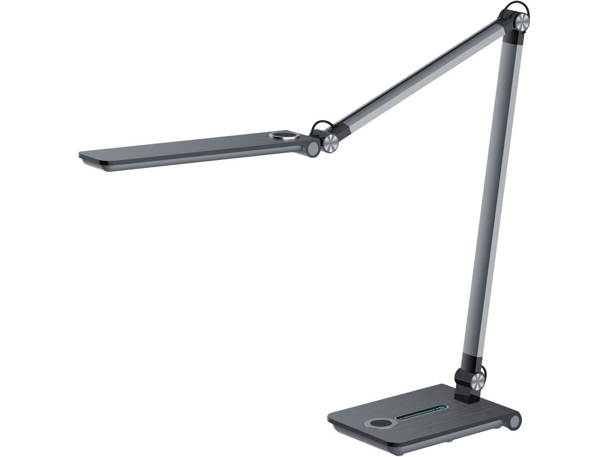 HANSA Lampada da tavolo Wave 41-5011.101 grigio (7612176092395)