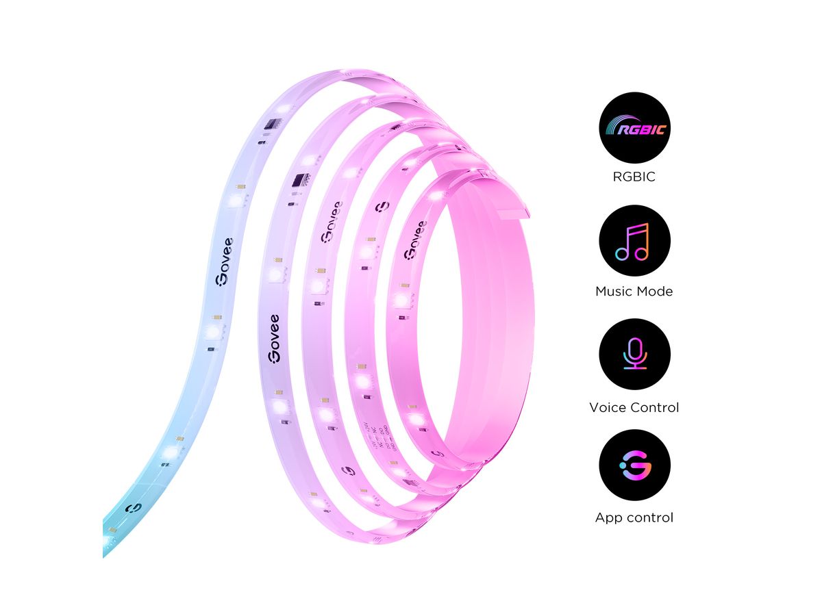 GOVEE Wi-Fi LED Strip Light S 10m H612CCD1 (6974316999928)