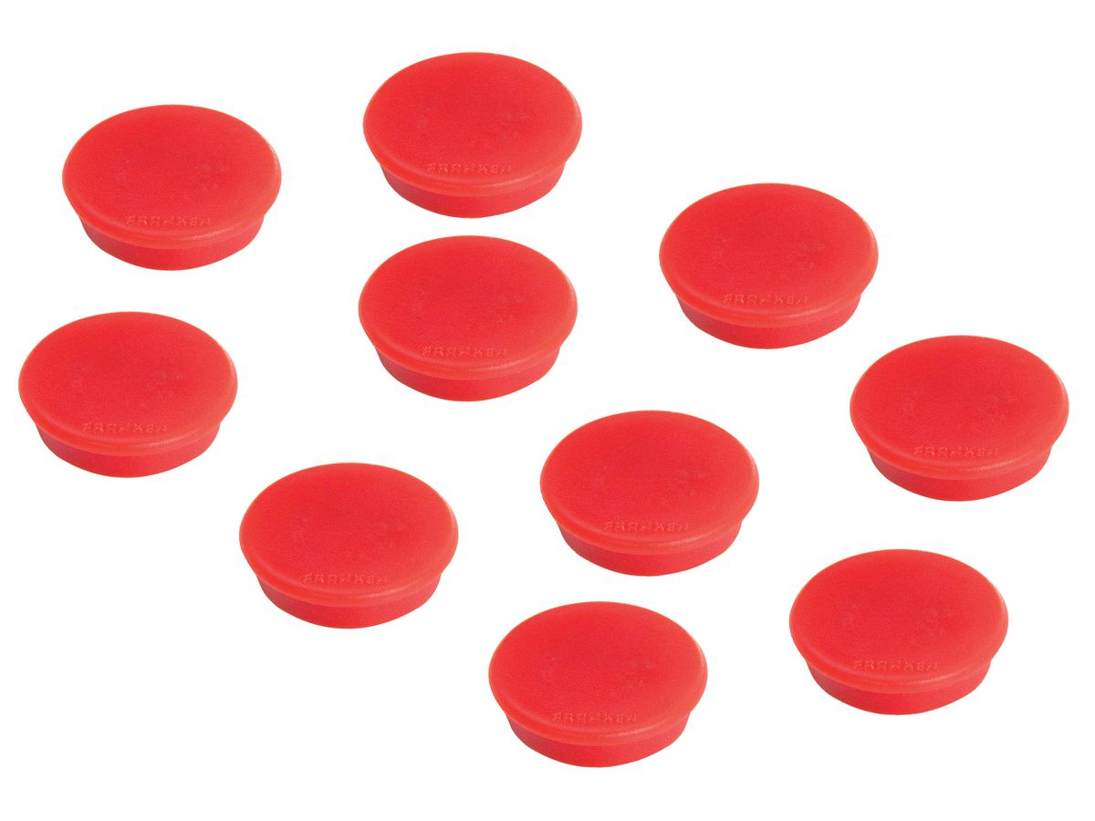 FRANKEN Magneti 38mm HM38 01 rosso 10 pezzi (4016946052382)