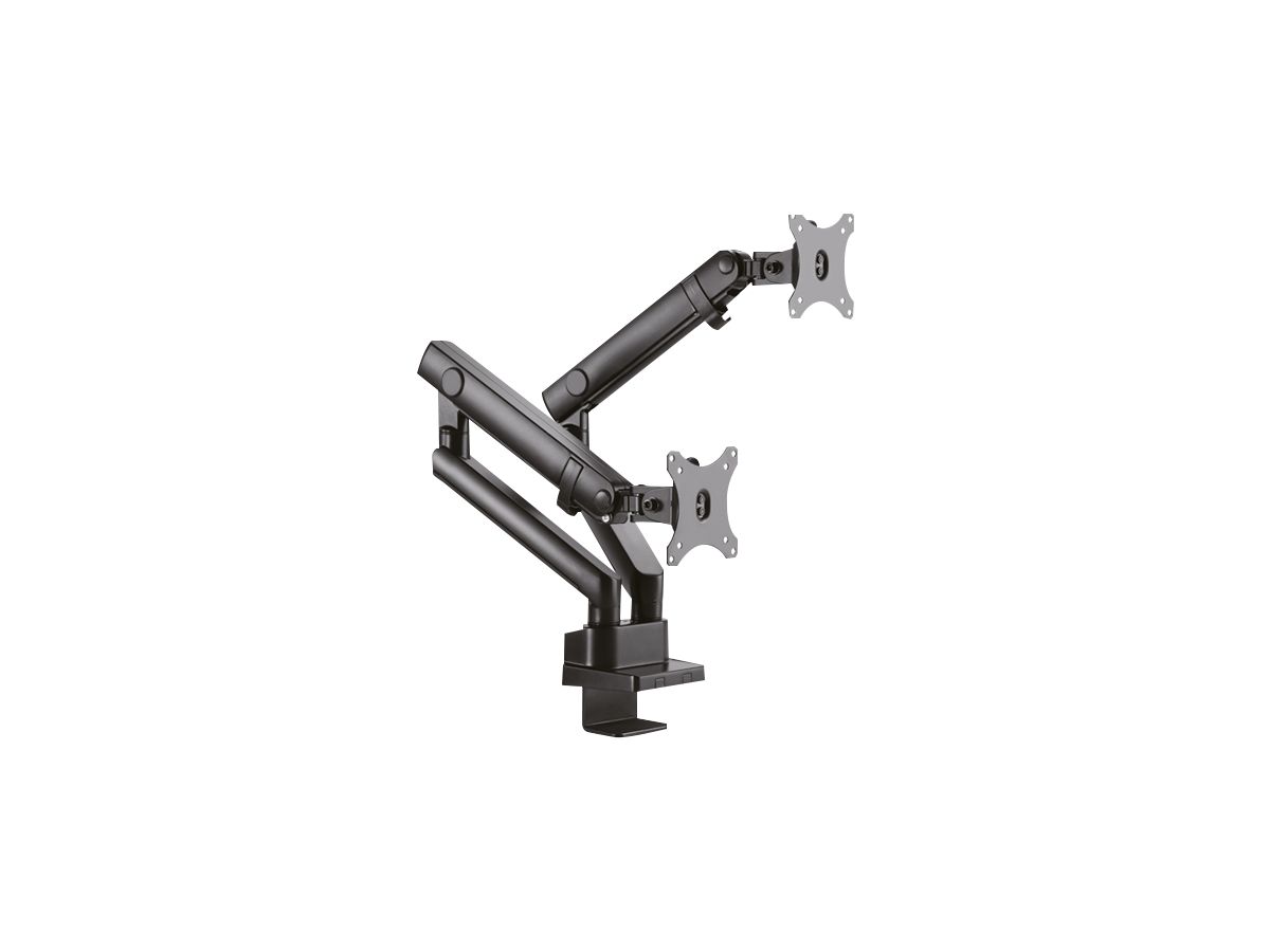 ICY BOX Monitor Stand for 2 Monitor IB-MS314-T 32 inch black (4250078170495)