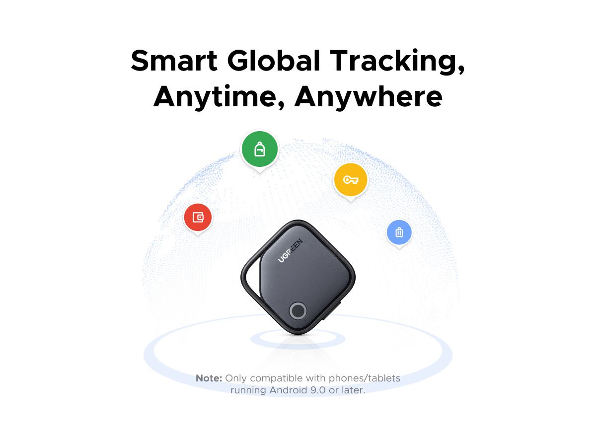 UGREEN Fine Tracker Android 65543 Find Hub USB-C,Black (6941876265435)