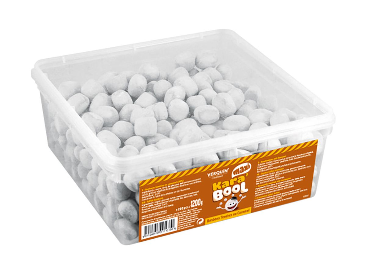 KARABOOL Bonbon morbide caramello 8000 Box, 1200g (3272610001181)