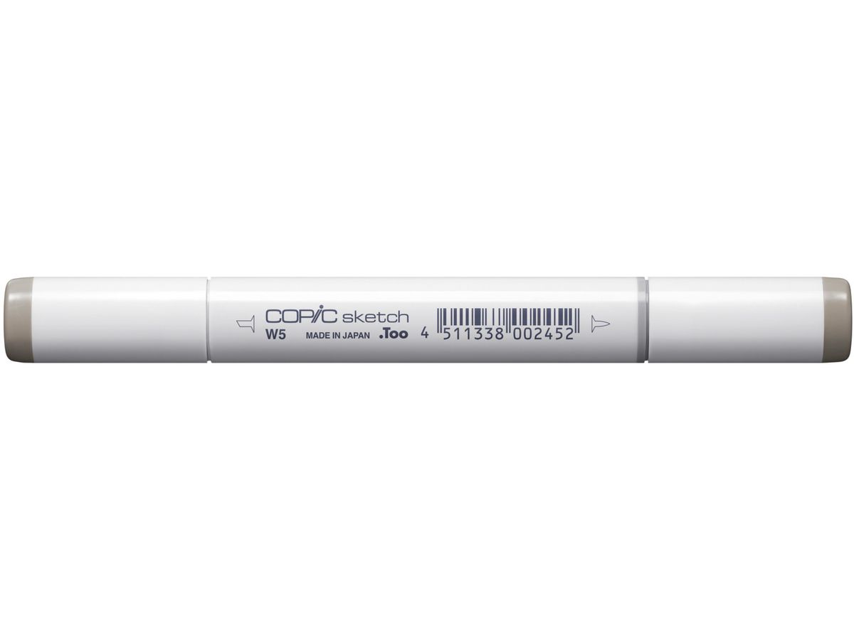 COPIC Marker Sketch 2107509 W-5 - Warm Grey No.5 (4511338002452)