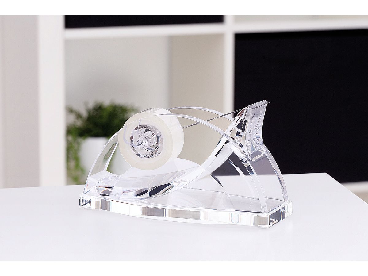 WEDO Dévidoir de table Cristallic 609016 15.1x8.3x6.9cm Acryl trans. (4003801851051)