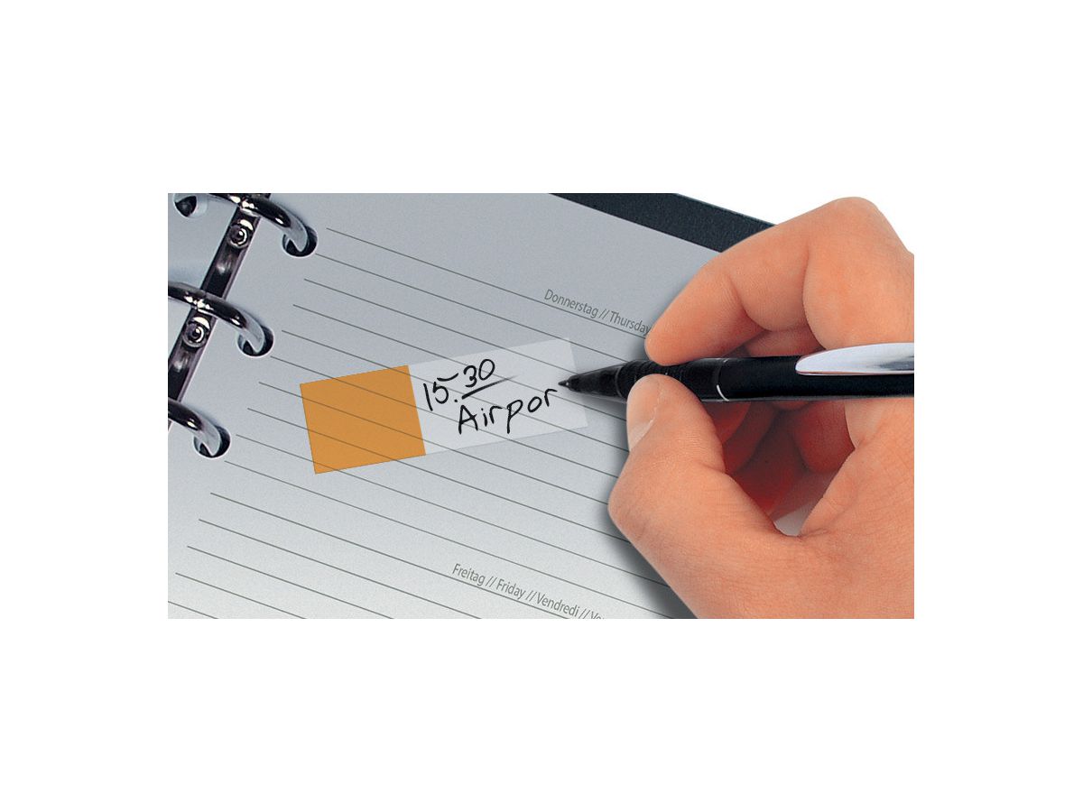 SIGEL Haftmarker Film Multicolor HN684 10 Farben,44x12,5mm,500 BL (4004360833038)