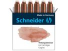 SCHNEIDER Cartouche d'encre 166107 cognac 6 pcs. (4004675147622)