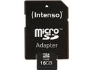 INTENSO Micro SDHC Card 16GB 3413470 Class 10 (4034303016136)