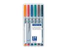 STAEDTLER Lumocolor non-perm. S 311-WP6 6 Farben ass. (4007817307779)