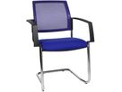 TOPSTAR Besucherstuhl Visit Comfort 2 BB490A T38 blau (4014296960579)