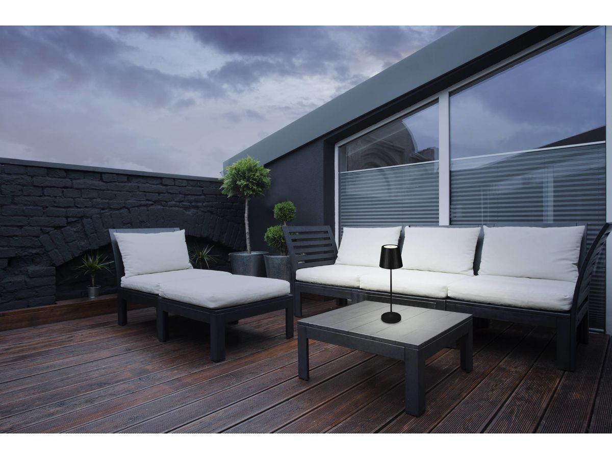 EGLO Lampe de table Cabozo 75794 noir, batterie (9002759757946)