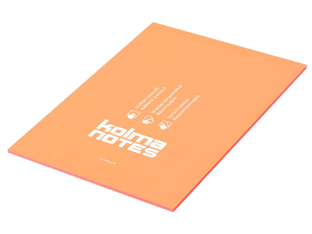 KOLMA kolma NOTES A5 13.005.12 1x50 pages orange (7611967130094)