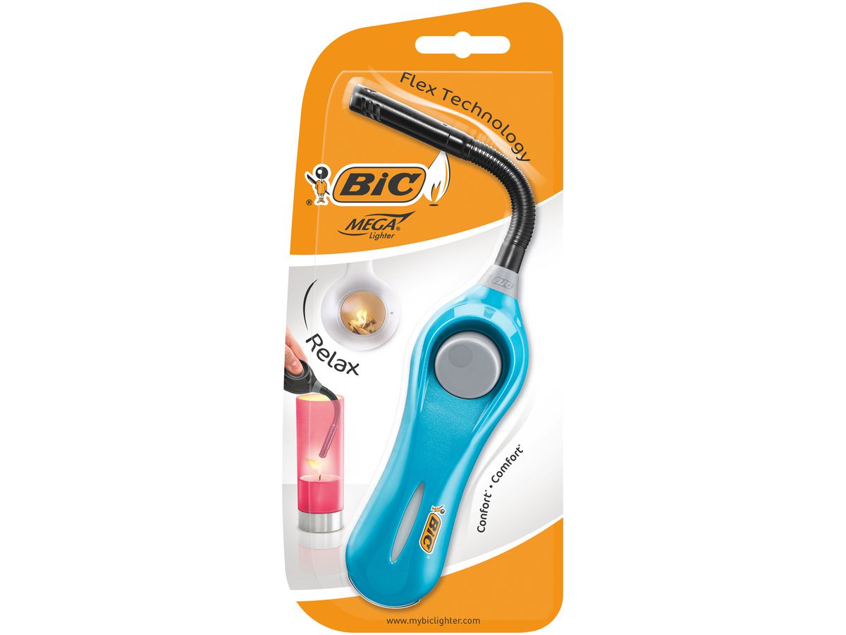 BIC Megalighter FLEX RELAX U140 895170 assortito (3086123268104)