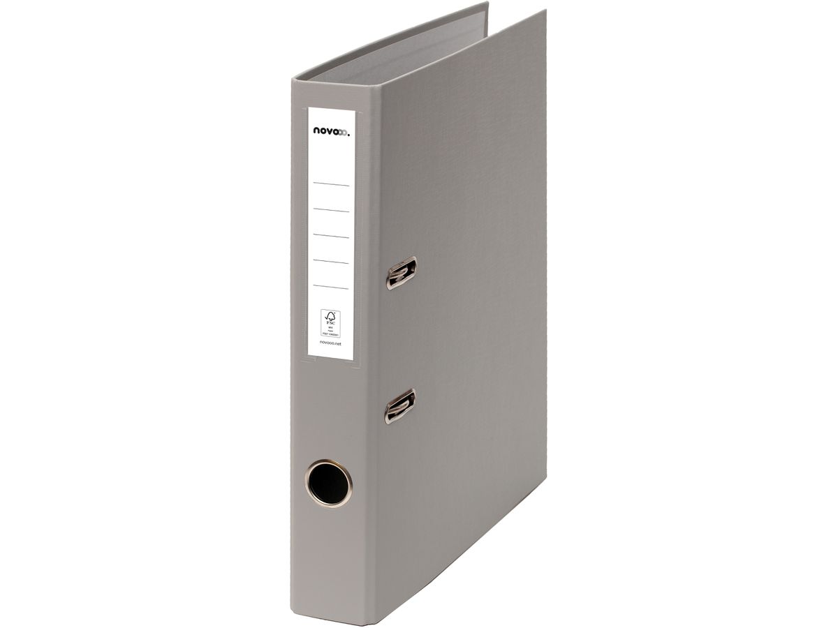 NOVOOO Pro Raccoglitore 4cm 10349425NO1U grigio A4 10 pezzi (9010729081038)