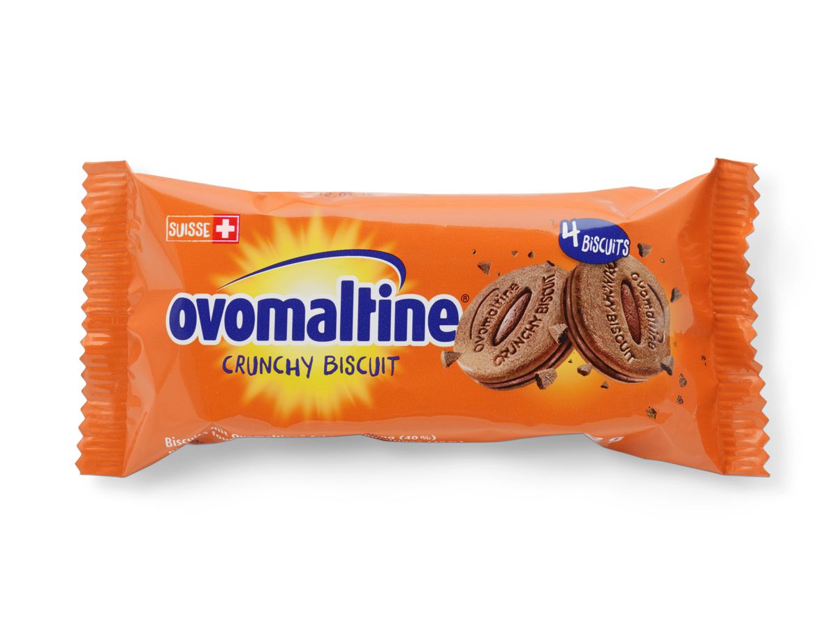 OVOMALTINE Crunchy Biscuit 102186114 62g, 18 pz. (7612100061671)