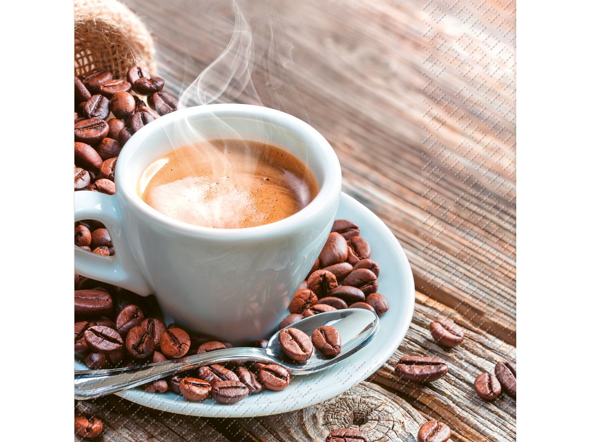 STEWO Serviette Roastery 33x33cm 2572622956 braun hell 20 Stück (7630050800492)