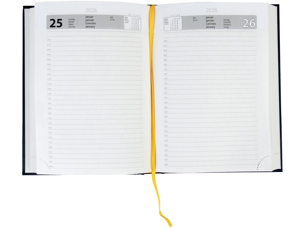 SIMPLEX Simply Flex 2026 6800J1.26 1T/1S schwarz ML 14.8x20.8cm (7611468040601)